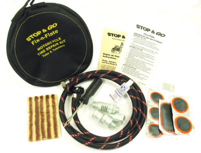 Stop & Go Fix-N-Flate Tube & Tubeless Tire Repair Kit